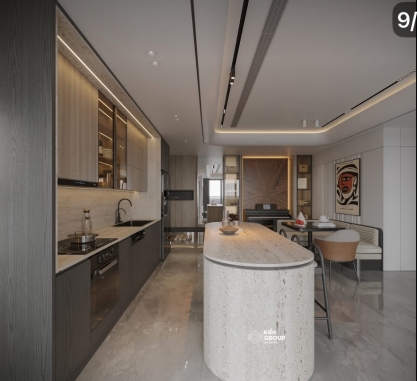 Thiết Kế Khu Vực Bếp Gia Đình